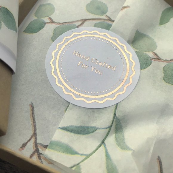 Angelite anklet, 14k Gold filled, healing anklet, blue ankle bracelet - Picture 8 of 8